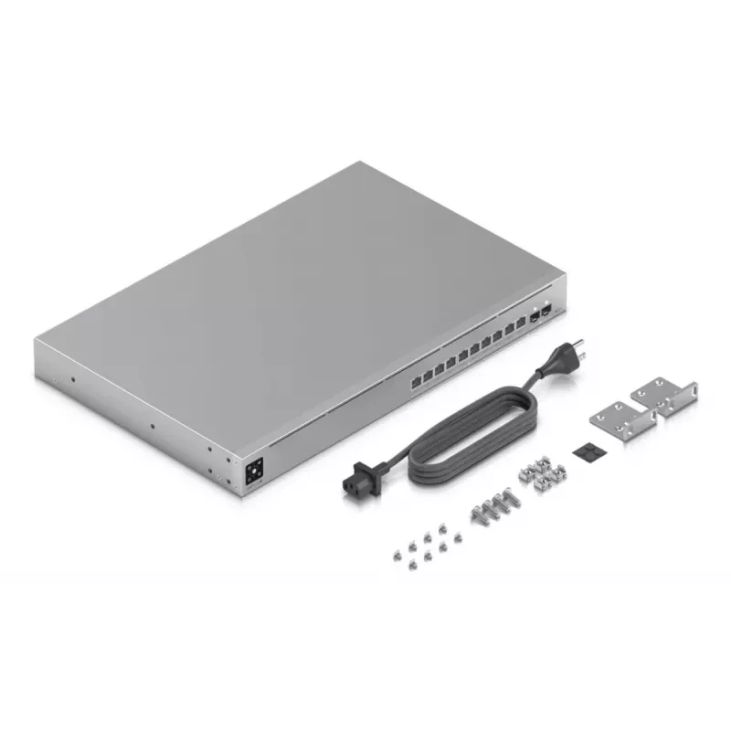 UBIQUITI NETWORKS Unifi Switch USW-PRO-XG-10-POE 1U, switch L3 profesional de 10 puertos
