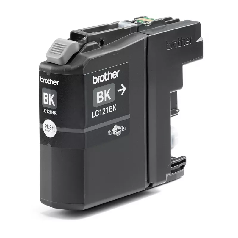 Brother LC121BK cartucho de tinta 1 ud. original negro