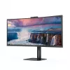 AOC V5 CU34V5CW monitor de ordenador 86,4 cm (34 inch) 3440 x 1440 píxeles Wide Quad HD LED negro