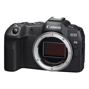 Canon EOS R8, 24,2 MP, 6000 x 4000 píxeles, CMOS, 4K Ultra HD, pantalla táctil, negro