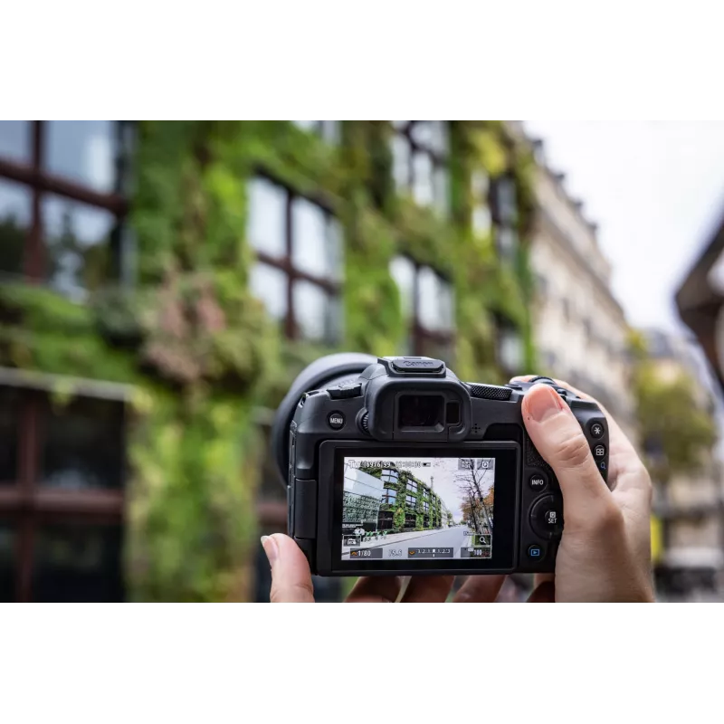 Canon EOS R8, 24,2 MP, 6000 x 4000 píxeles, CMOS, 4K Ultra HD, pantalla táctil, negro