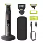 Philips OneBlade Pro 360 QP6652/61 para rostro y cuerpo, pantalla integrada, lavable, batería, cromo