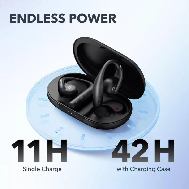 ANKER auriculares - Soundcore Aerofit Pro - negro
