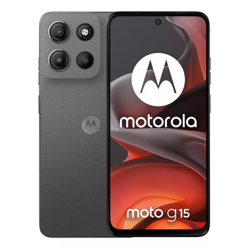 Motorola moto g15 17,1 cm (6,72 inch) Dual SIM Android 15 4G USB Type-C 8 GB 128 GB 5200 mAh gris