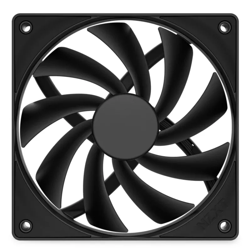 NZXT ventilador de refrigeración F120q 120mm negro Quiet Airflow