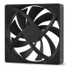 NZXT ventilador de refrigeración F120q 120mm negro Quiet Airflow