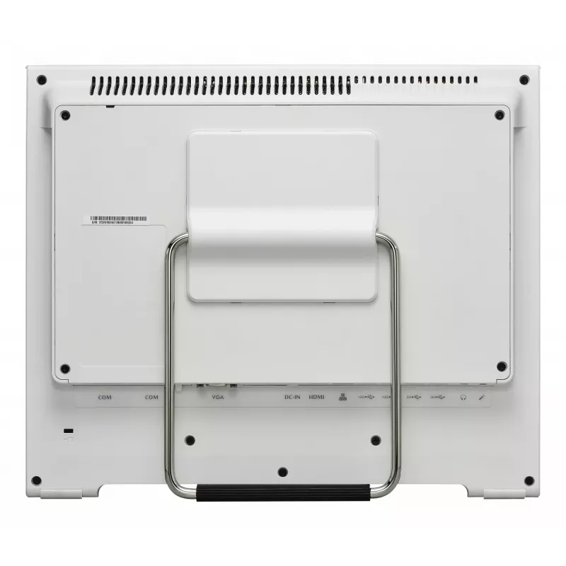 Shuttle XPC X50V9 barebone todo en uno, pantalla táctil de 15,6 pulgadas 1366×768, Intel Celeron 7305, Wi-Fi, LAN, HDMI, 90 W, sin sistema operativo, blanco