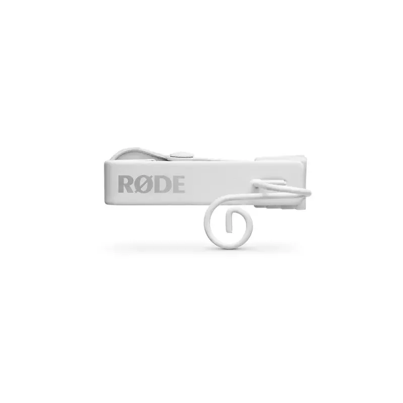RØDE Lavalier GO LAVGOW micrófono de solapa con clip, 20–20000 Hz, blanco