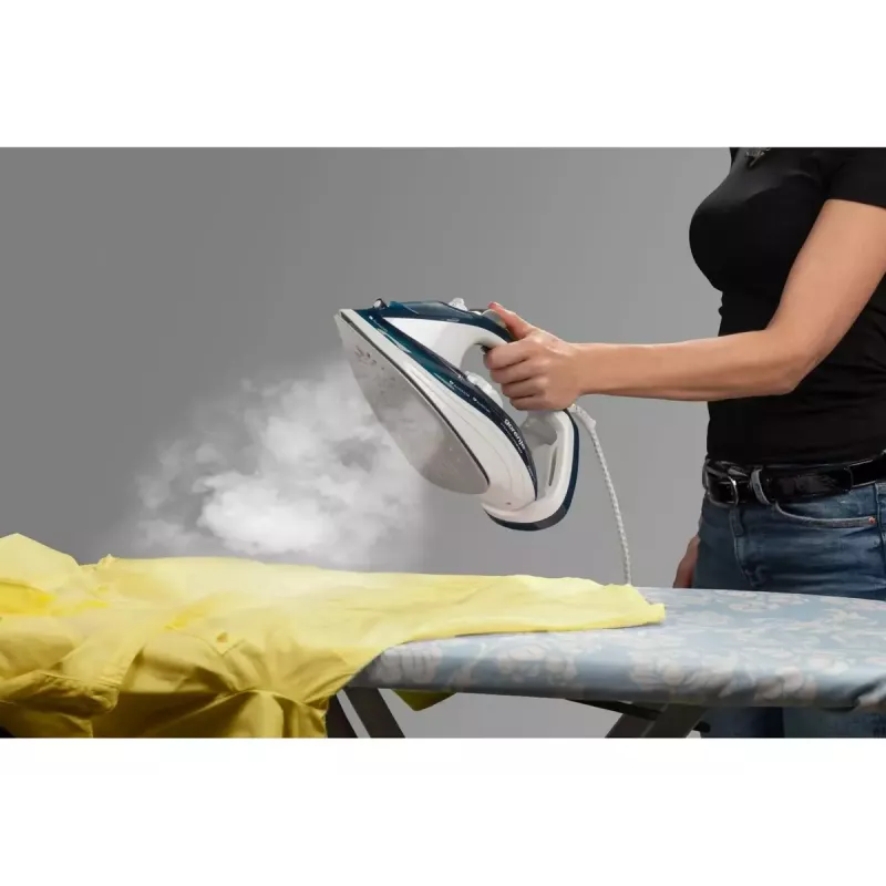 Plancha a vapor Gorenje SIH2800TQC con suela cerámica 2800 W azul