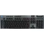 Teclado gaming LOGITECH G915 X Lightspeed Wireless Low Profile - negro - Qwerty - US International Tactile