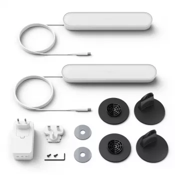 Philips Hue White and Colour Ambience Play Light Bar Pack doble