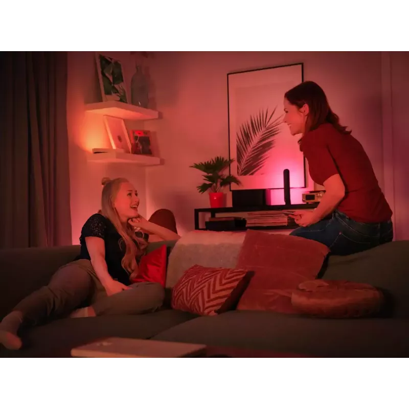 Philips Hue White and Colour Ambience Play Light Bar Pack doble