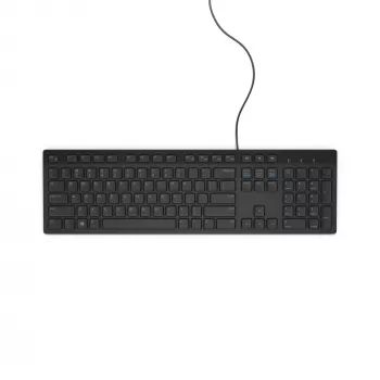 Teclado con cable DELL - KB216 - US International (QWERTY) - negro