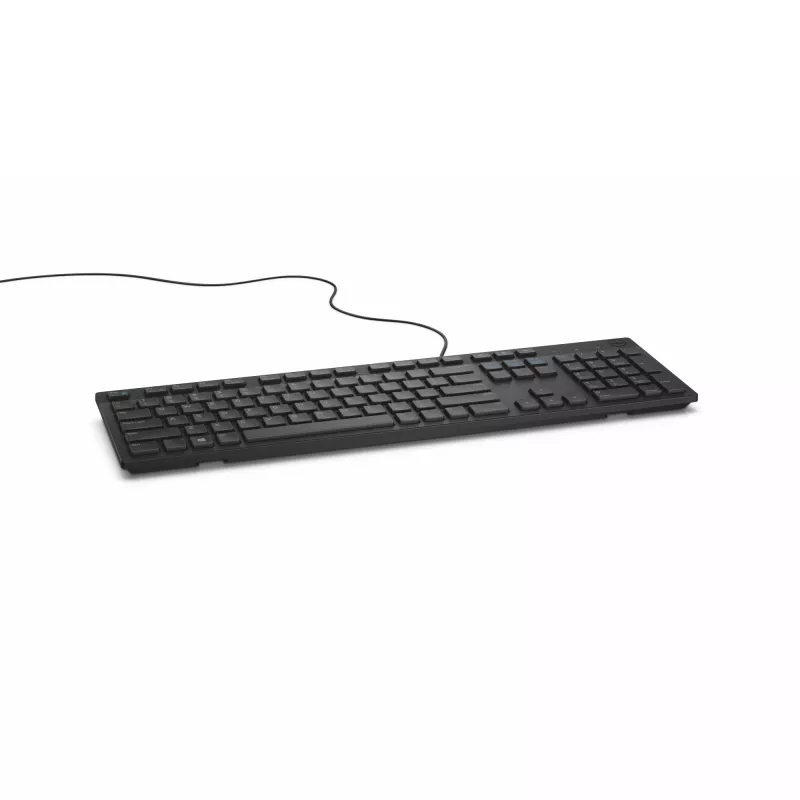 Teclado con cable DELL - KB216 - US International (QWERTY) - negro