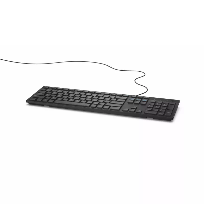 Teclado con cable DELL - KB216 - US International (QWERTY) - negro