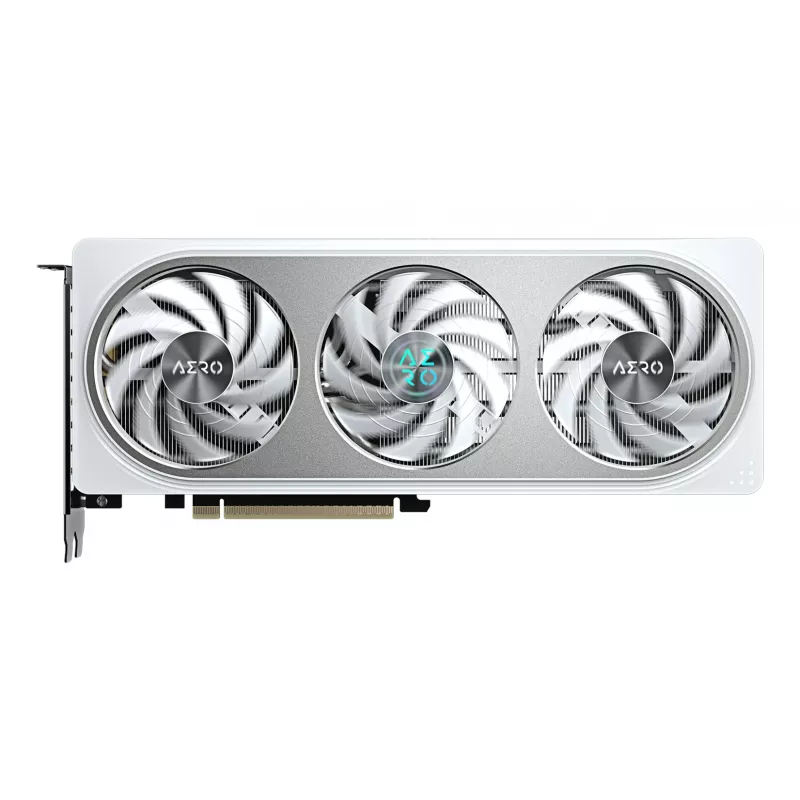 Tarjeta gráfica GIGABYTE GeForce RTX 5060 Ti AERO OC 16G - 16GB GDDR7, 128bit, PCI-E 5.0, 2647MHz de frecuencia de núcleo, 3 x DisplayPort, 1 x HDMI, GV-N506TAERO OC-16GD