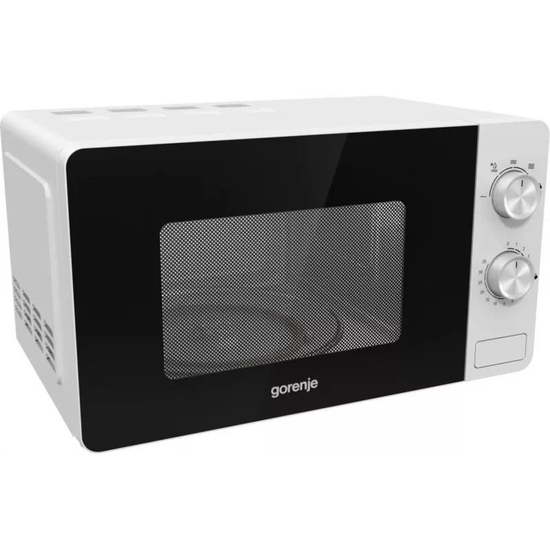 Microondas Gorenje MO17E1W, de sobremesa, microondas solo, 17 L, 700 W, pantalla integrada, LED