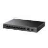 Switch no gestionado TP-LINK LS1210GP 10 puertos Gigabit, 8× PoE+ (61 W total), 1× SFP, 9× RJ‑45 Gigabit