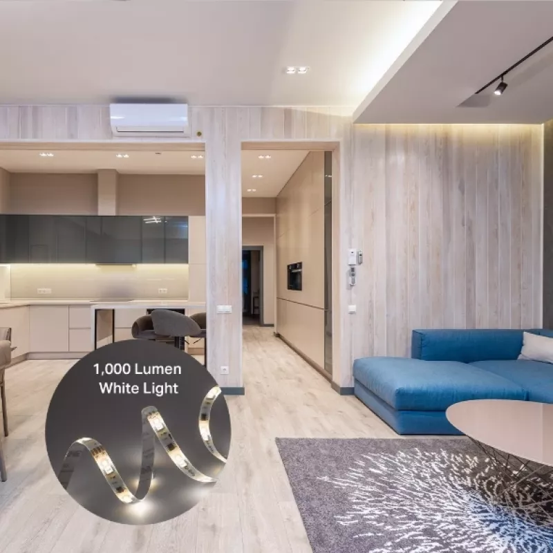TP-Link Tapo L930-5 tira LED inteligente Wi-Fi, 5 m, multicolor (16 millones de colores), 13 W, blanca