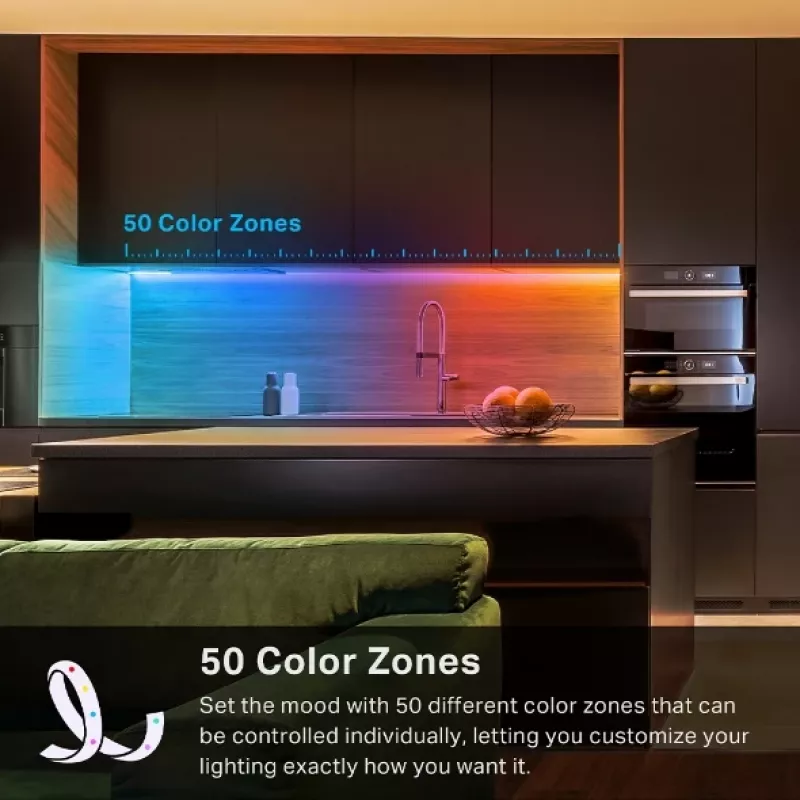 TP-Link Tapo L930-5 tira LED inteligente Wi-Fi, 5 m, multicolor (16 millones de colores), 13 W, blanca