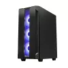 Caja de PC CHIEFTEC GS-01B-OP Torre Negra – cristal templado, ventilador RGB, compatible con ATX/Micro-ATX, GPU hasta 320 mm
