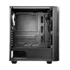 Caja de PC CHIEFTEC GS-01B-OP Torre Negra – cristal templado, ventilador RGB, compatible con ATX/Micro-ATX, GPU hasta 320 mm