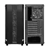 Caja de PC CHIEFTEC GS-01B-OP Torre Negra – cristal templado, ventilador RGB, compatible con ATX/Micro-ATX, GPU hasta 320 mm