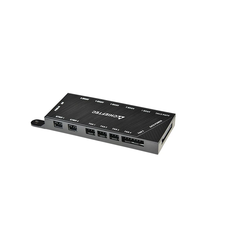 Caja de PC CHIEFTEC GS-01B-OP Torre Negra – cristal templado, ventilador RGB, compatible con ATX/Micro-ATX, GPU hasta 320 mm