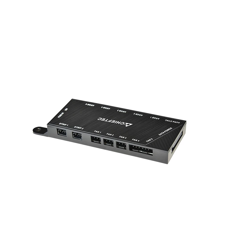 Caja de PC CHIEFTEC GS-01B-OP Torre Negra – cristal templado, ventilador RGB, compatible con ATX/Micro-ATX, GPU hasta 320 mm