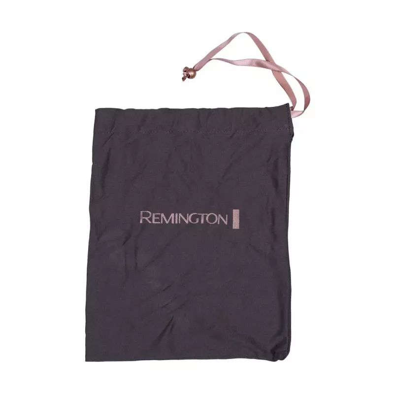 Secador de pelo Remington D6077 2000 W, función iónica, aire frío, difusor, 3 niveles de temperatura, gris/bronce
