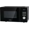 Microondas combinado Gorenje MO20A4BH — 20 L, 800 W, negro, 5 niveles de potencia