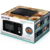 Microondas combinado Gorenje MO20A4BH — 20 L, 800 W, negro, 5 niveles de potencia