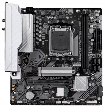 Placa base GIGABYTE B650M GAMING WIFI6E, AMD B650, Socket AM5, Micro ATX