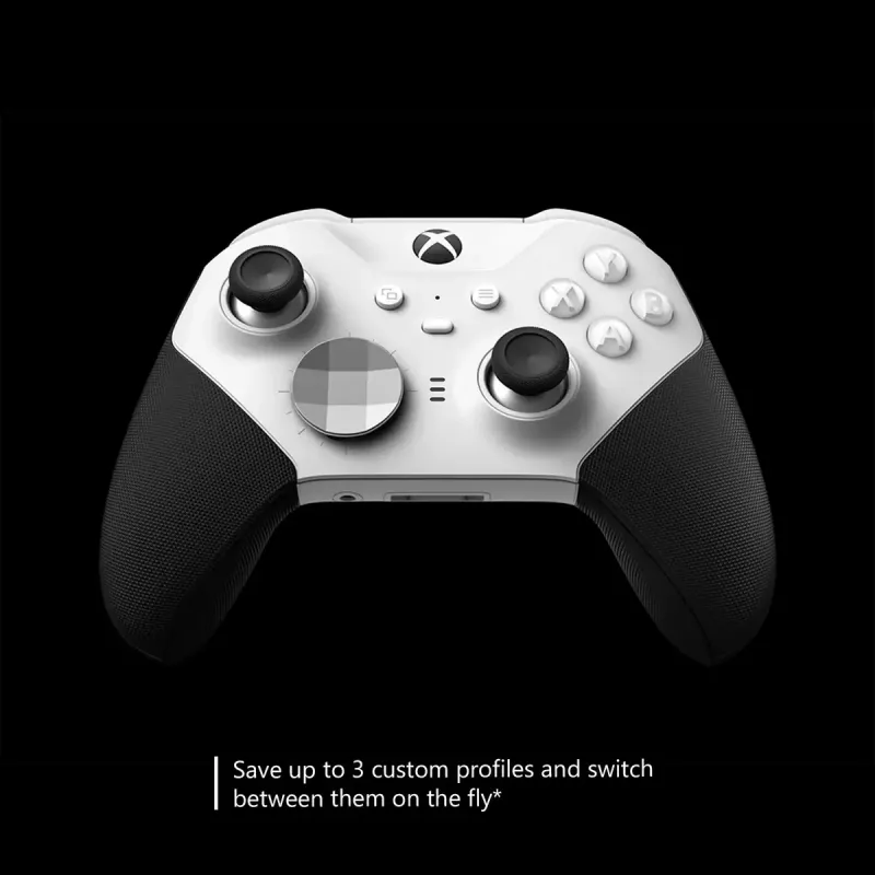 Mando Microsoft Xbox Elite Wireless Series 2 Core Negro Blanco Bluetooth USB