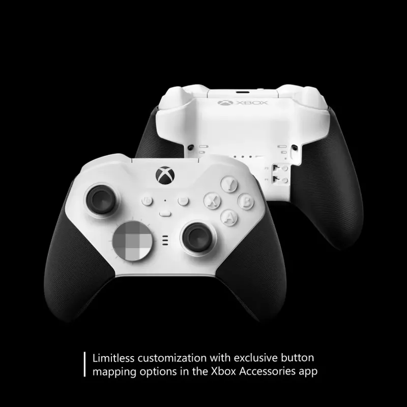 Mando Microsoft Xbox Elite Wireless Series 2 Core Negro Blanco Bluetooth USB