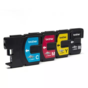 Cartucho de tinta Brother LC980VALBP 4 uds. Original Negro, Cian, Magenta, Amarillo