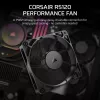 Corsair RS120 CO-9050188-WW ventilador de caja PWM, 120 mm, negro