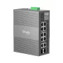 Switch industrial TP-Link Omada 10 puertos Gigabit Easy Managed con 6 puertos PoE+ y 2 puertos PoE++