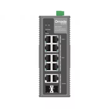 Switch industrial TP-Link Omada 10 puertos Gigabit Easy Managed con 6 puertos PoE+ y 2 puertos PoE++