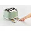 Ariete Vintage 156 tostadora de 4 ranuras, 1600 W, verde claro