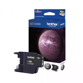 Cartucho de tinta Brother LC1220BK 1 unidad Original Negro