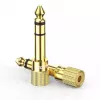 Adaptador de cable Ugreen 20503 6,35 mm 3,5 mm Oro