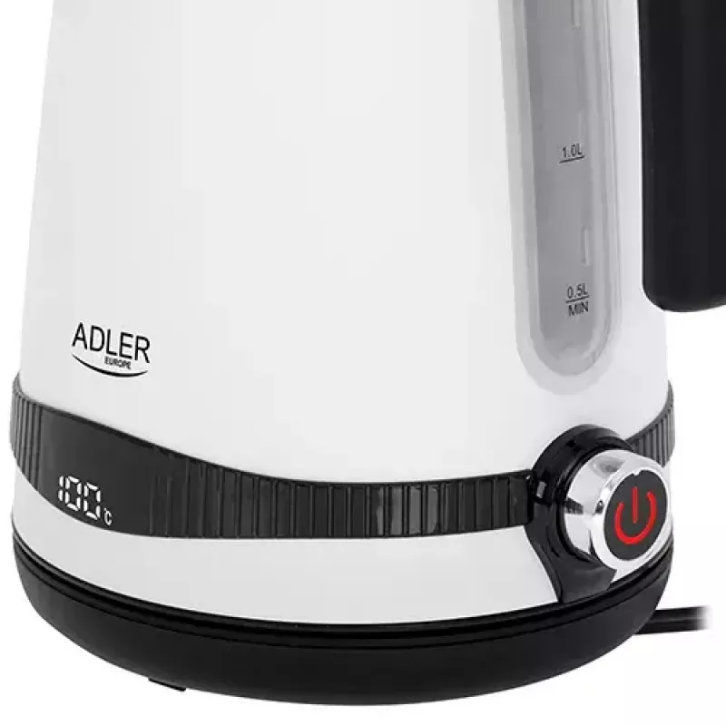Hervidor eléctrico Adler 1,7 L 2200 W blanco