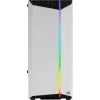 Aerocool Bionic V2 caja de PC Midi Tower, ATX / micro ATX / Mini-ITX, cristal templado, RGB, blanca