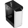 Aerocool Bionic V2 caja de PC Midi Tower, ATX / micro ATX / Mini-ITX, cristal templado, RGB, blanca
