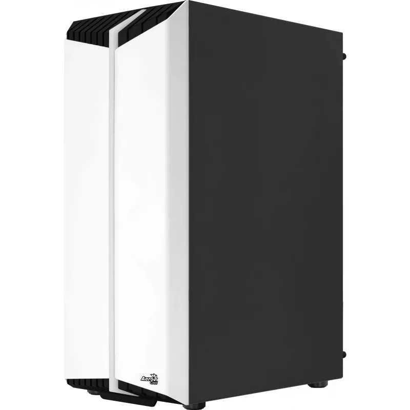 Aerocool Bionic V2 caja de PC Midi Tower, ATX / micro ATX / Mini-ITX, cristal templado, RGB, blanca