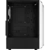 Aerocool Bionic V2 caja de PC Midi Tower, ATX / micro ATX / Mini-ITX, cristal templado, RGB, blanca