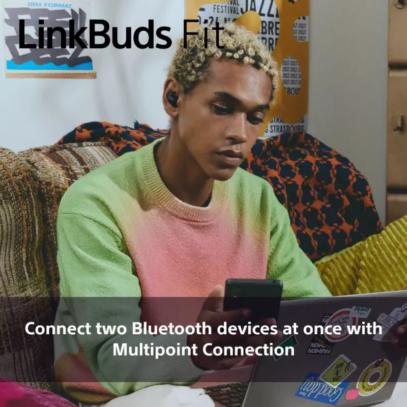 Sony LinkBuds Fit WFLS910NW auriculares/auricular inalámbricos intraurales llamadas/música Bluetooth blancos