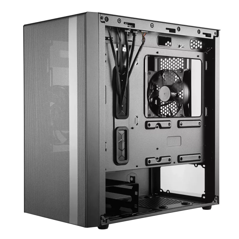COOLER MASTER caja de CPU Masterbox NR400 semitorre negra sin ODD