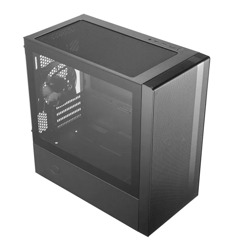 COOLER MASTER caja de CPU Masterbox NR400 semitorre negra sin ODD